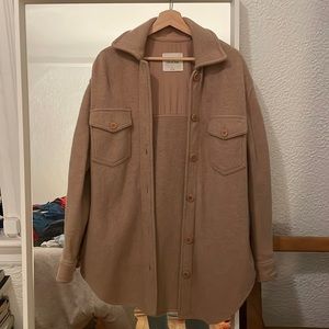 Wilfred 100% wool Ganna shirt jacket